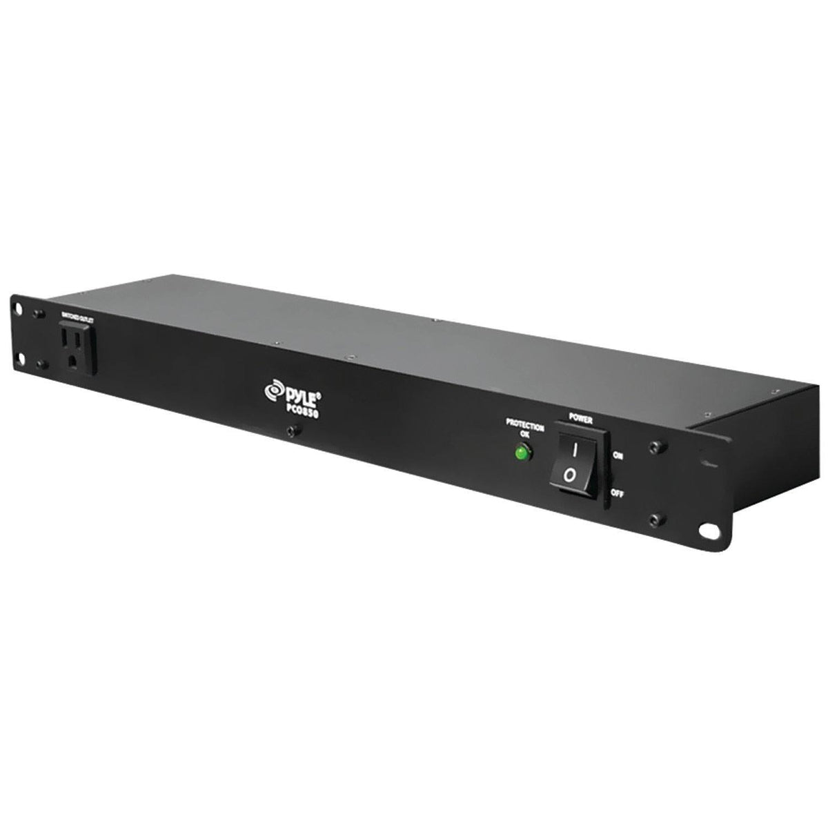 9 Outlet Rack Mountable Power Strip Surge Protector U766