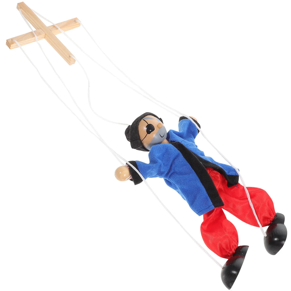 Wooden Pirate Marionette Puppet W718