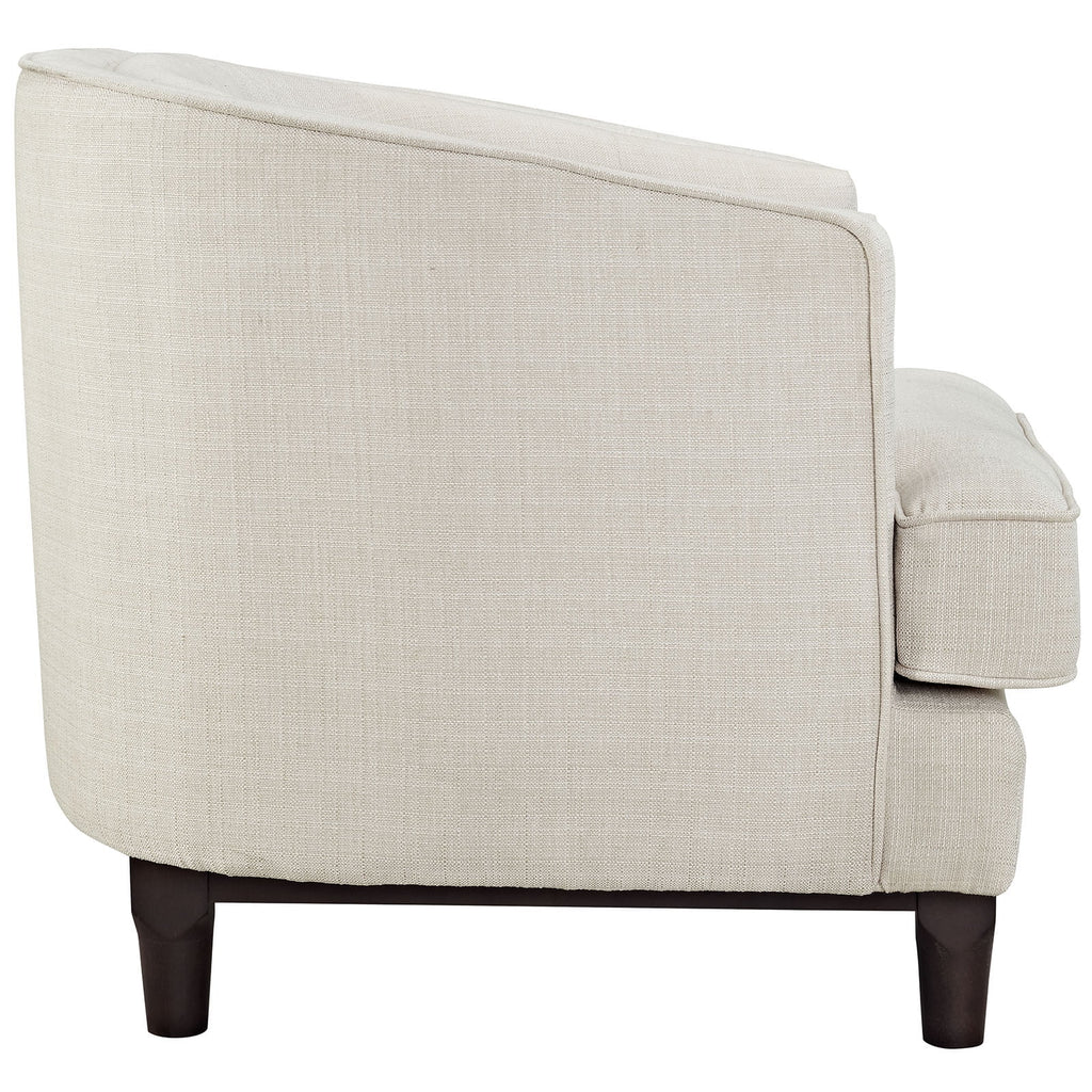 Beige Fabric Sofa Set of Two J578