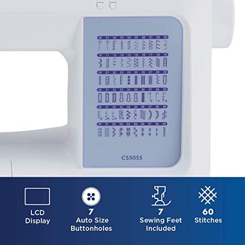 60 Built-in Stitches Computerized Sewing Machine Y651