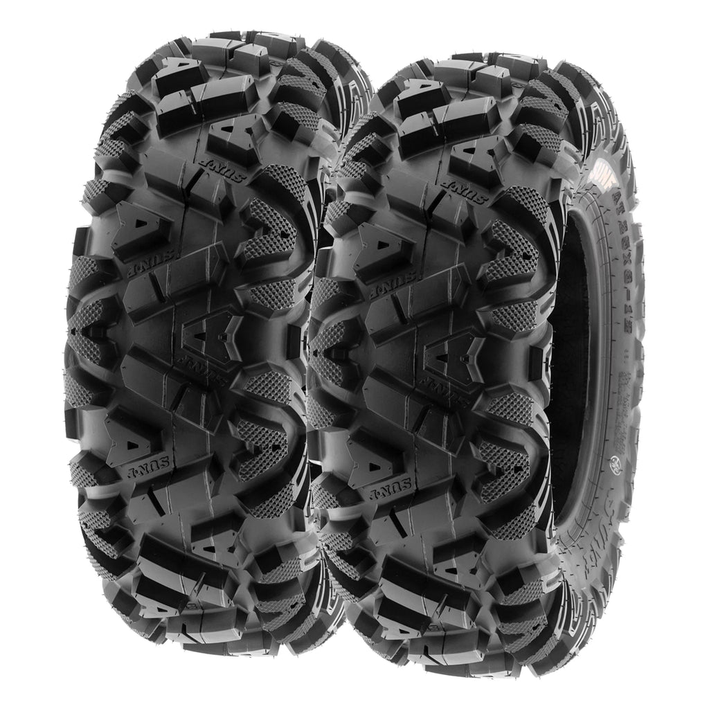All Terrain ATV UTV Tires 26x8-12 6 PR Pair of 2 K6435