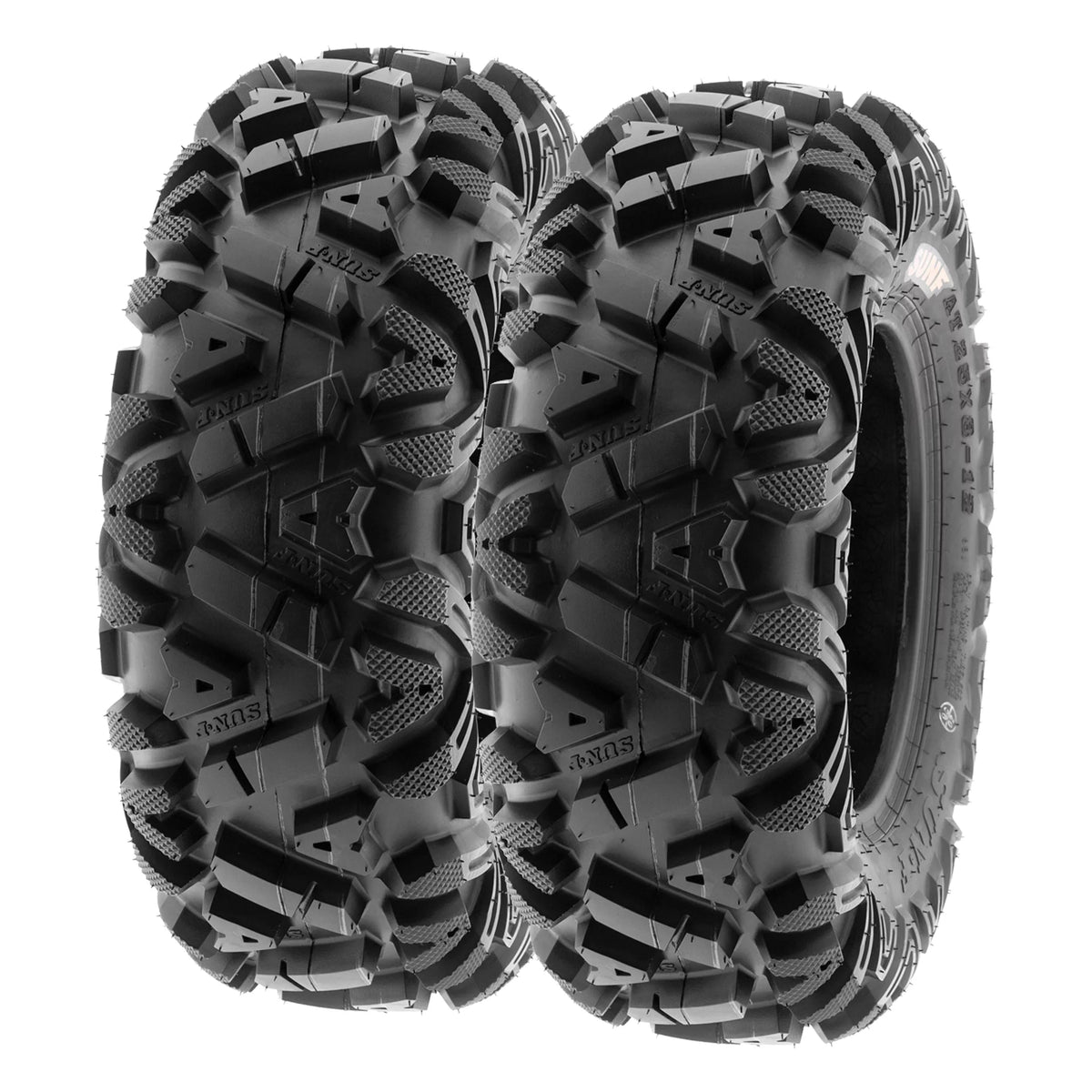 All Terrain ATV UTV Tires 26x8-12 6 PR Pair of 2 K6435