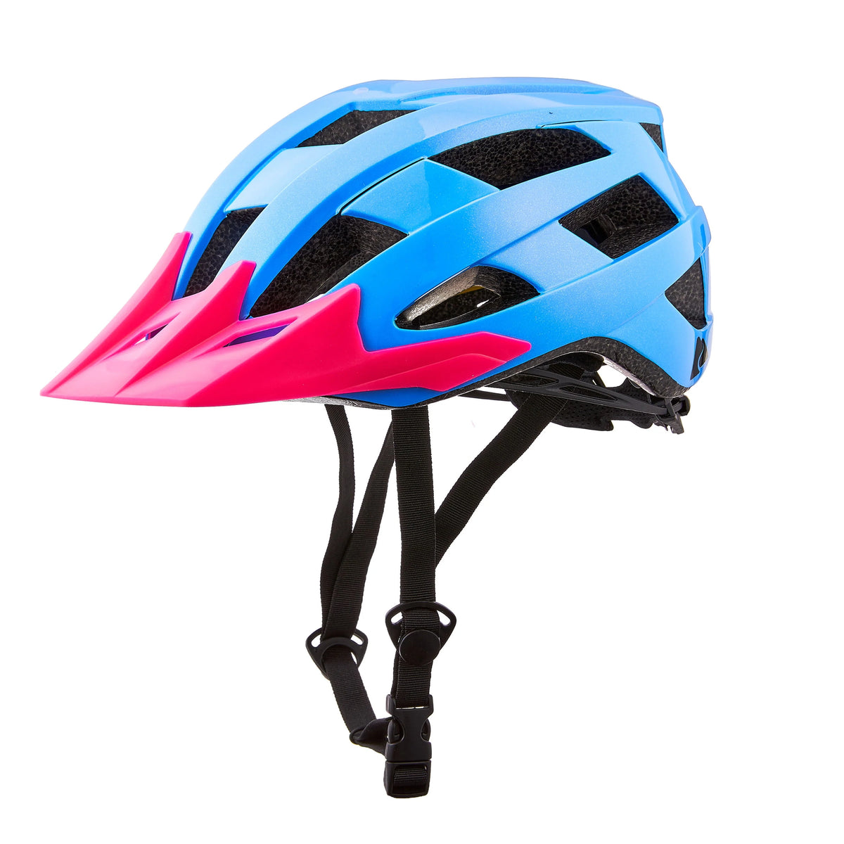 Youth Bike Helmet, Pink and Blue H466