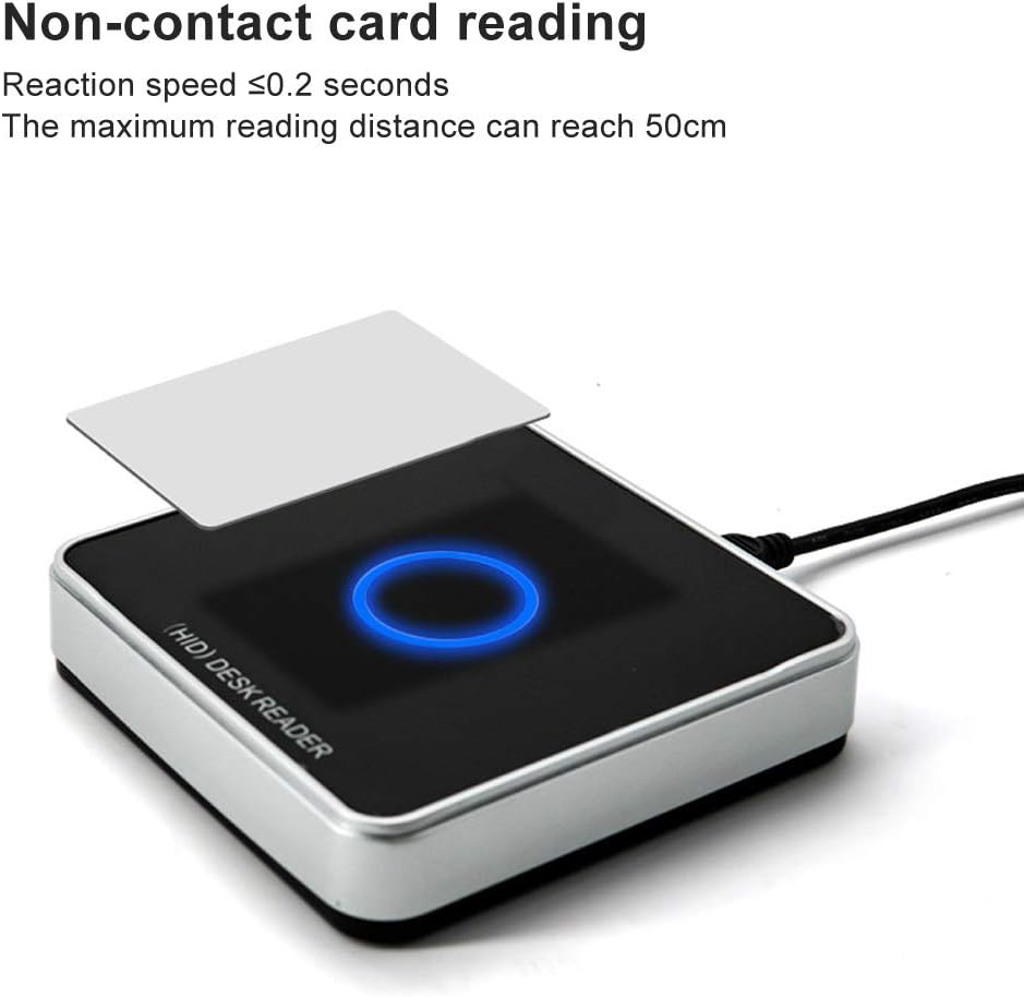 RFID Card Reader UHF USB Desktop Reader Writer 902-928MHz Contactless Proximity Sensor F340