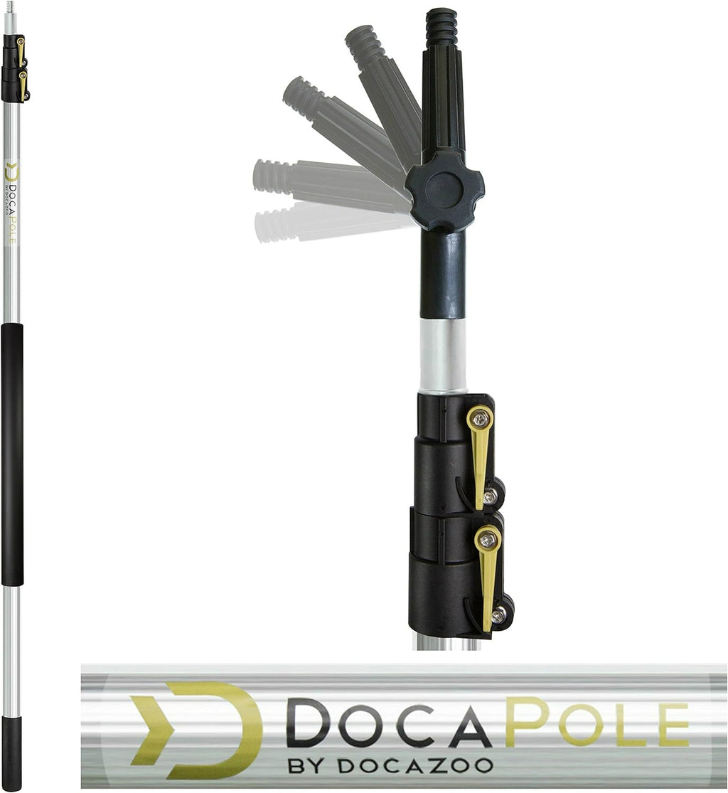 Light Bulb Changer with 7-30 Foot Telescopic Extension Pole Q852