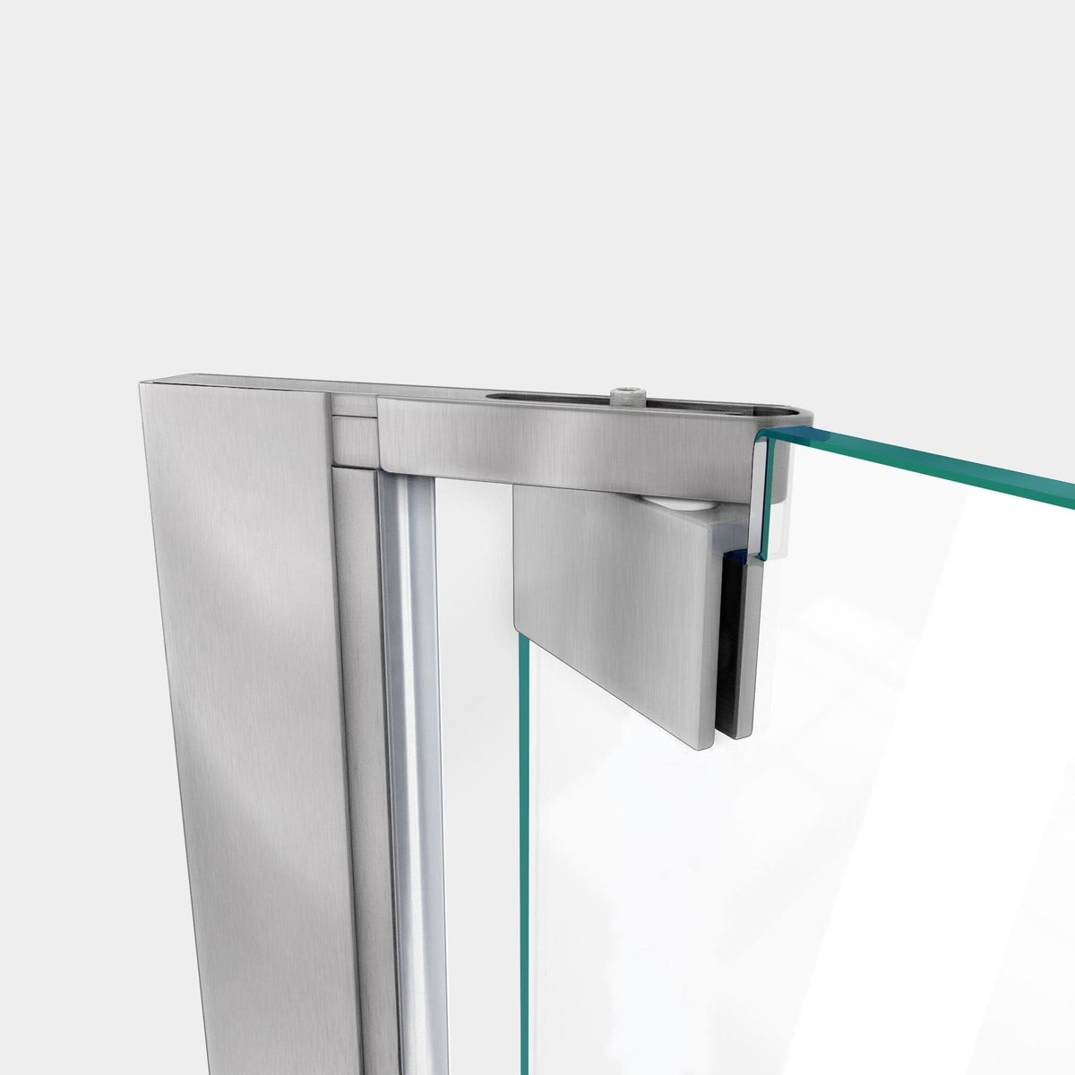 Frameless Pivot Shower Door in Chrome W394
