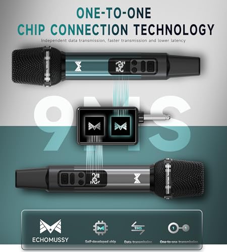 Metal Dynamic Wireless Microphone with Rechargeable Receiver H1620
