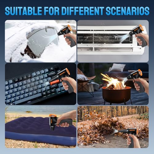 Cordless Electric Air Duster 260000RPM Brushless Motor E778
