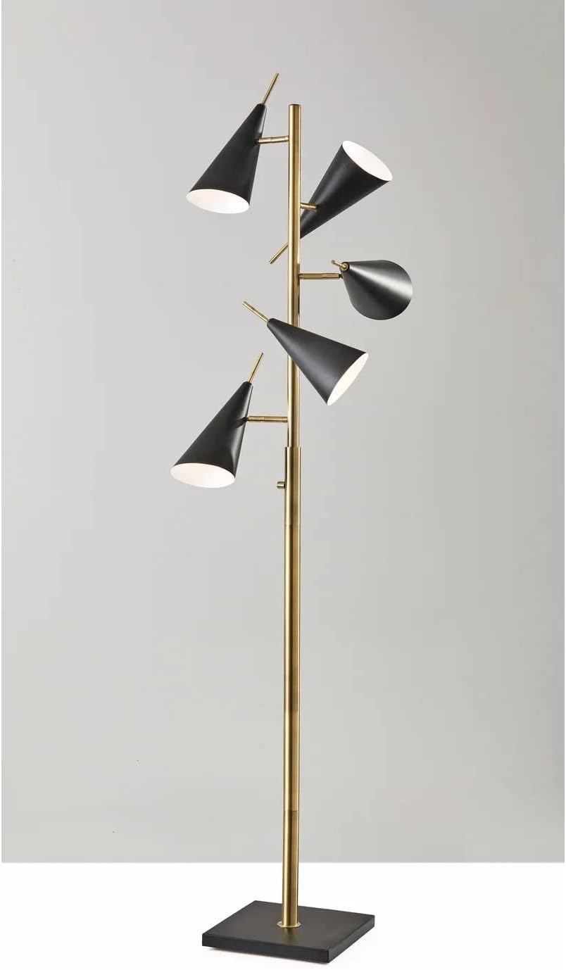Antique Brass Tree Lamp W46308