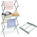 3-Tier Collapsible Steel Laundry Rack J855568