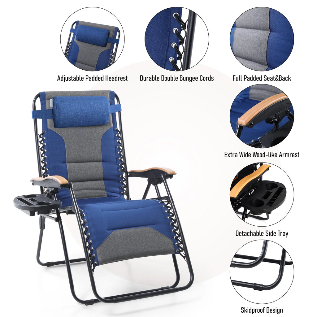 Oversized Padded Zero Gravity Chair X646