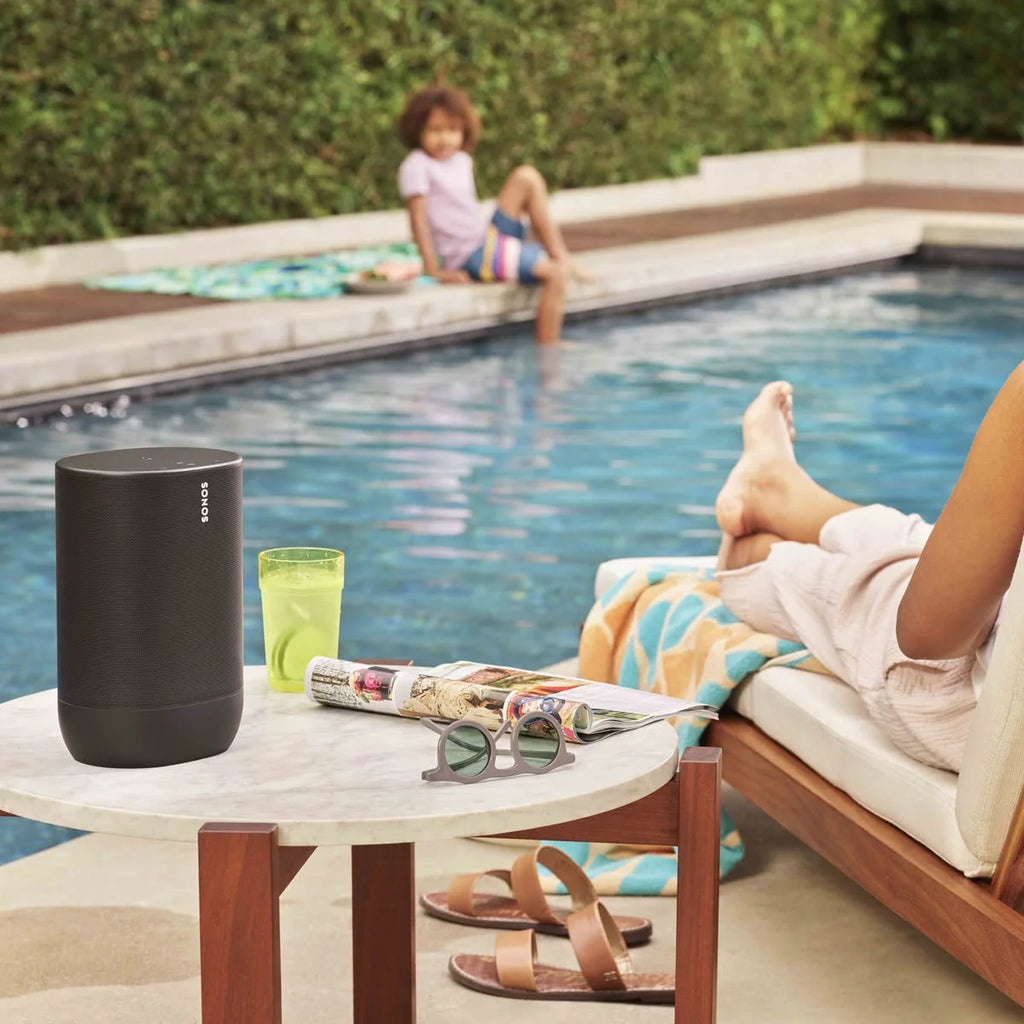 Portable Battery-Powered Bluetooth Wi-Fi Speaker Z18394