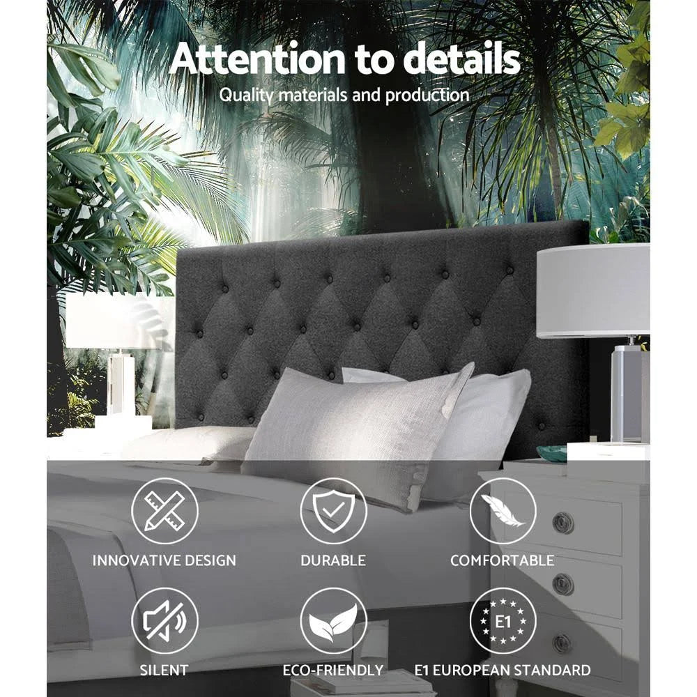 Double Size Fabric Bed Headboard C3775