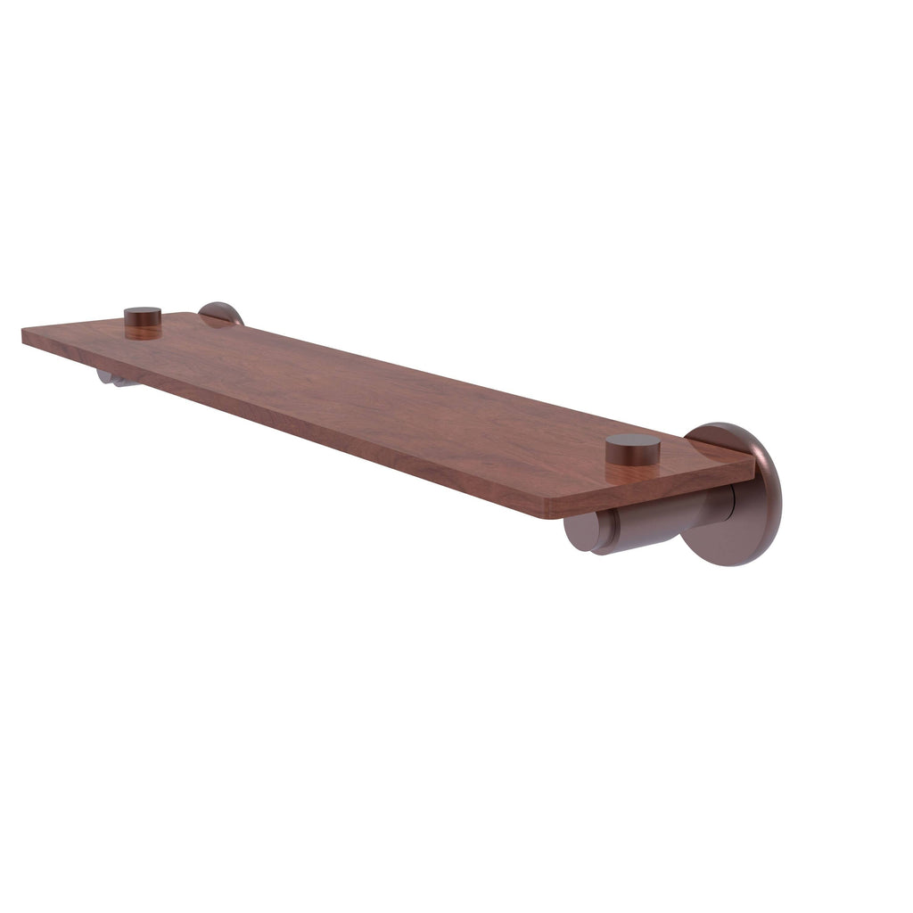 Polished Nickel Solid Ironwood Shelf E993626