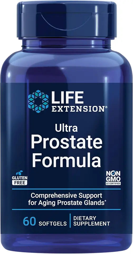 60 Capsules & 60 Softgels Curcumin Turmeric & Prostate Formula with Saw Palmetto Q5247