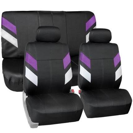 Green Neoprene Car Seat Covers Full Set Universal M3028