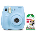 Light Blue Instax Mini 7S Instant Camera with 10-Pack Film X8754
