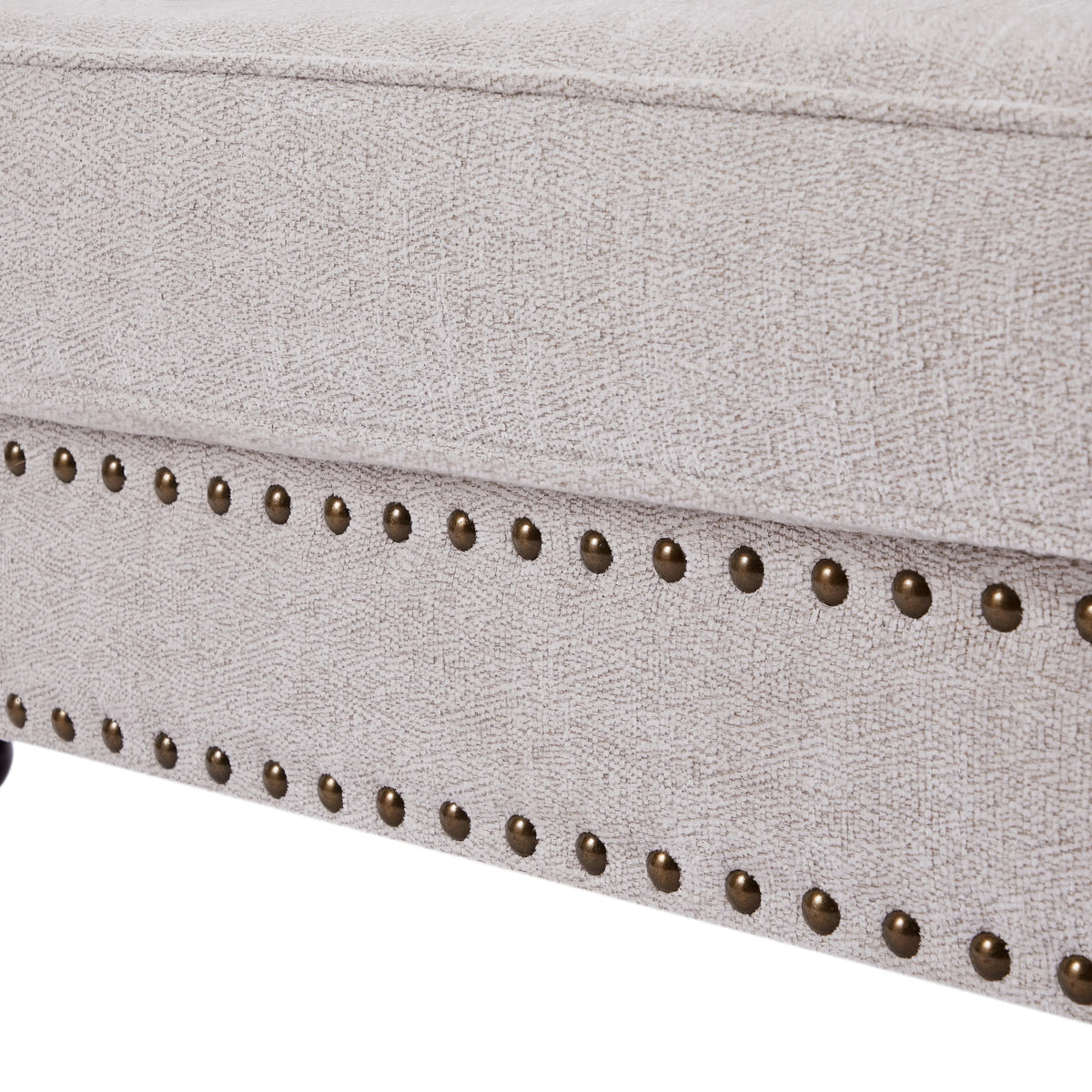 3 Seater Chenille Upholstered Sofa with Pillows O1991