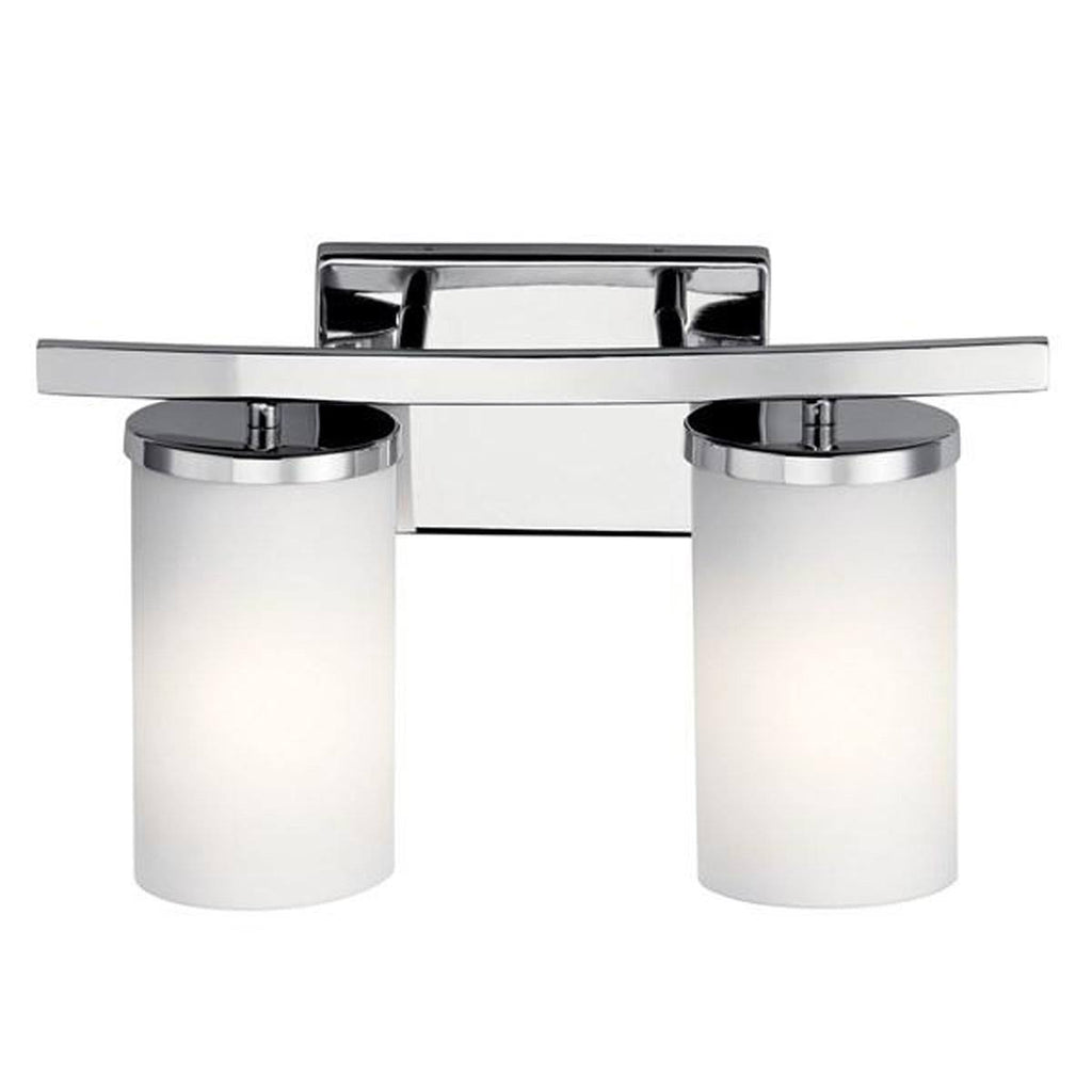 Brushed Nickel 2 Light Bath Light Z870
