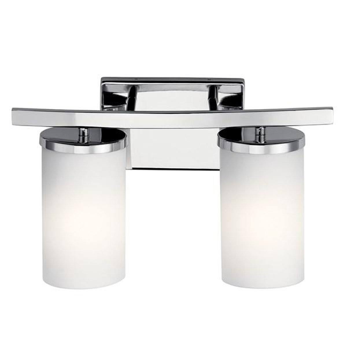 Brushed Nickel 2 Light Bath Light Z870