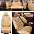 Orange PU Leather Car Seat Cover K67957