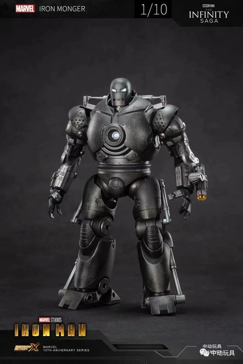 1/10 Scale Iron Monger Action Figure F813