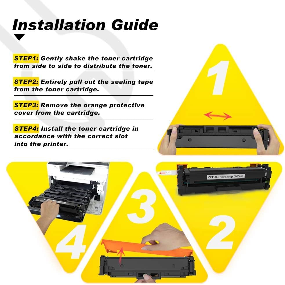 4PK 410A Toner Cartridge Set X61850