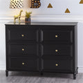 6 Drawer Ivory White Dresser F80827