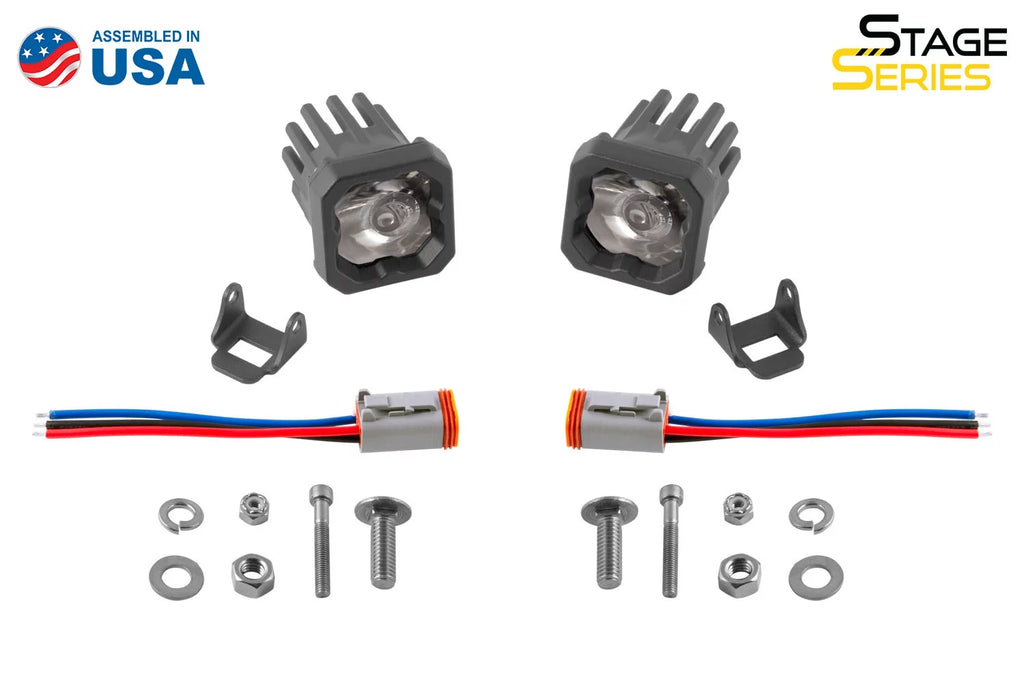 White LED Pod Light Pair P52315