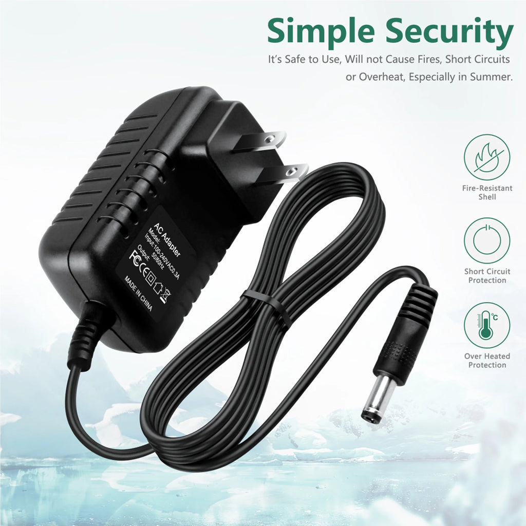 AC to DC Adapter Replacement for Polk Audio Omni P1 Black G518