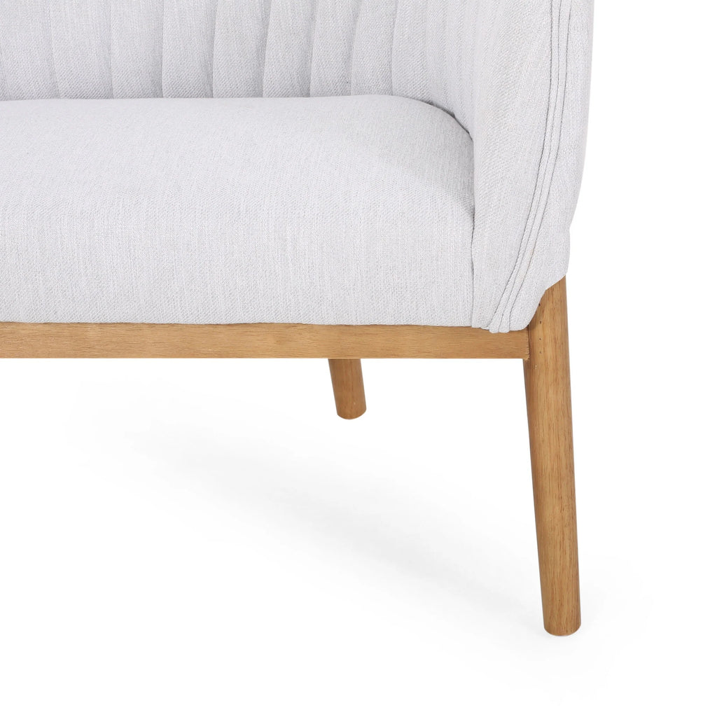Teal Brown Loveseat J134