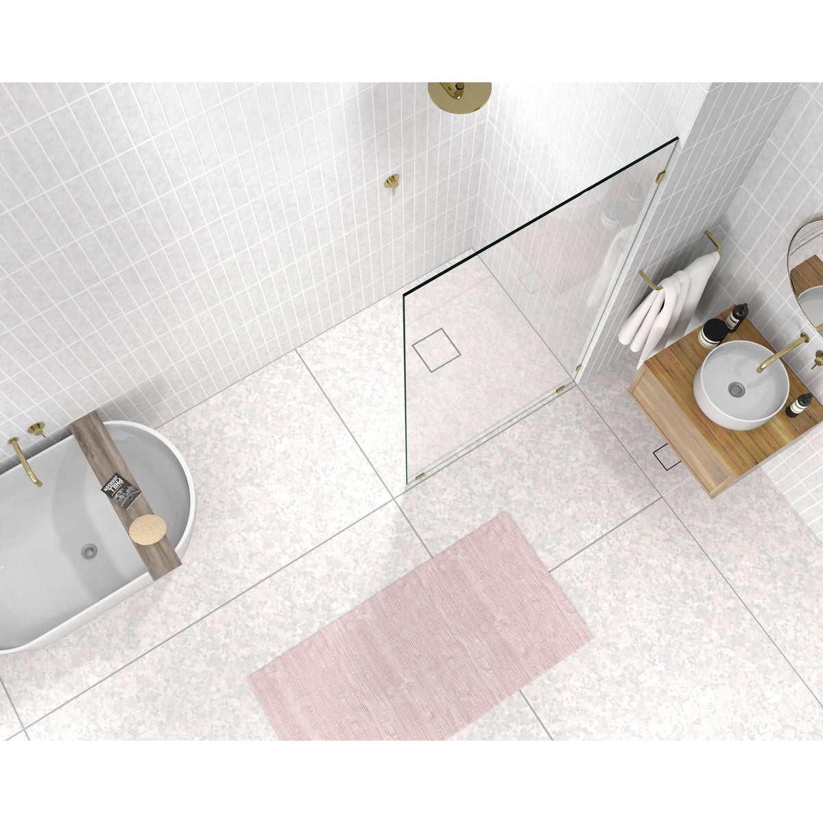 Frameless Shower Door P18223