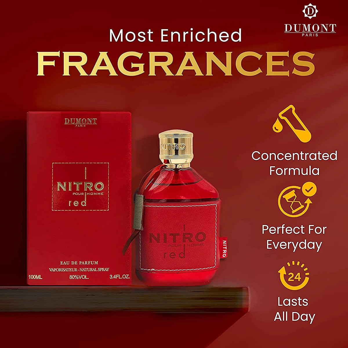 3.4 Eau De Parfum Men's Perfume T20145