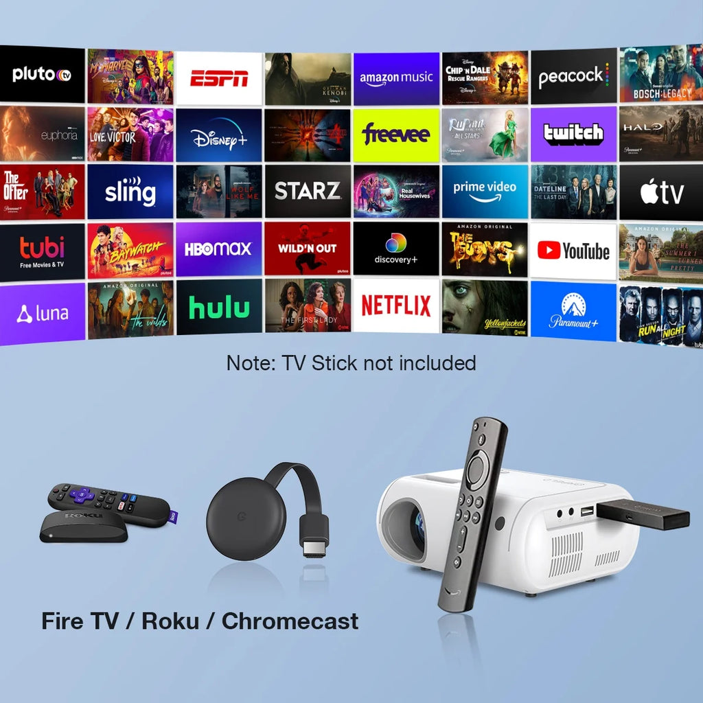 1080P Full HD Mini Projector M9913