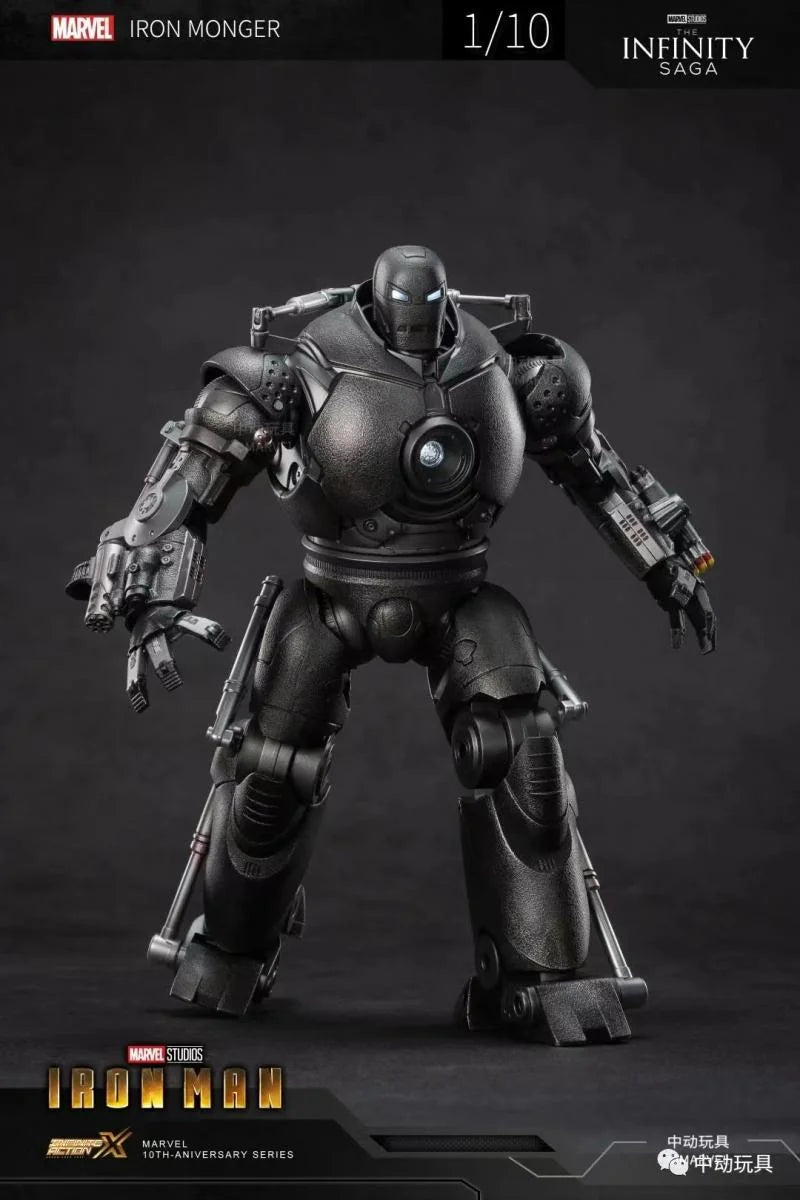1/10 Scale Iron Monger Action Figure F813