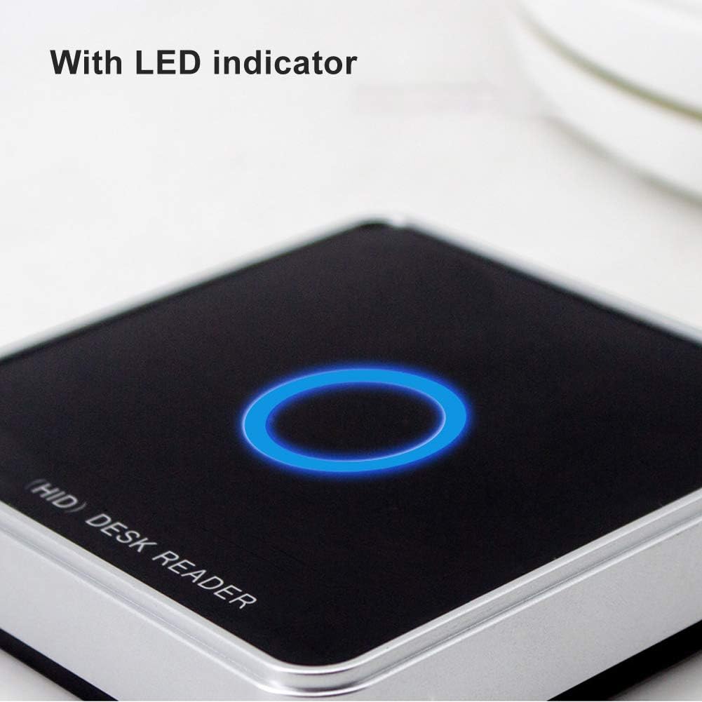 RFID Card Reader UHF USB Desktop Reader Writer 902-928MHz Contactless Proximity Sensor F340