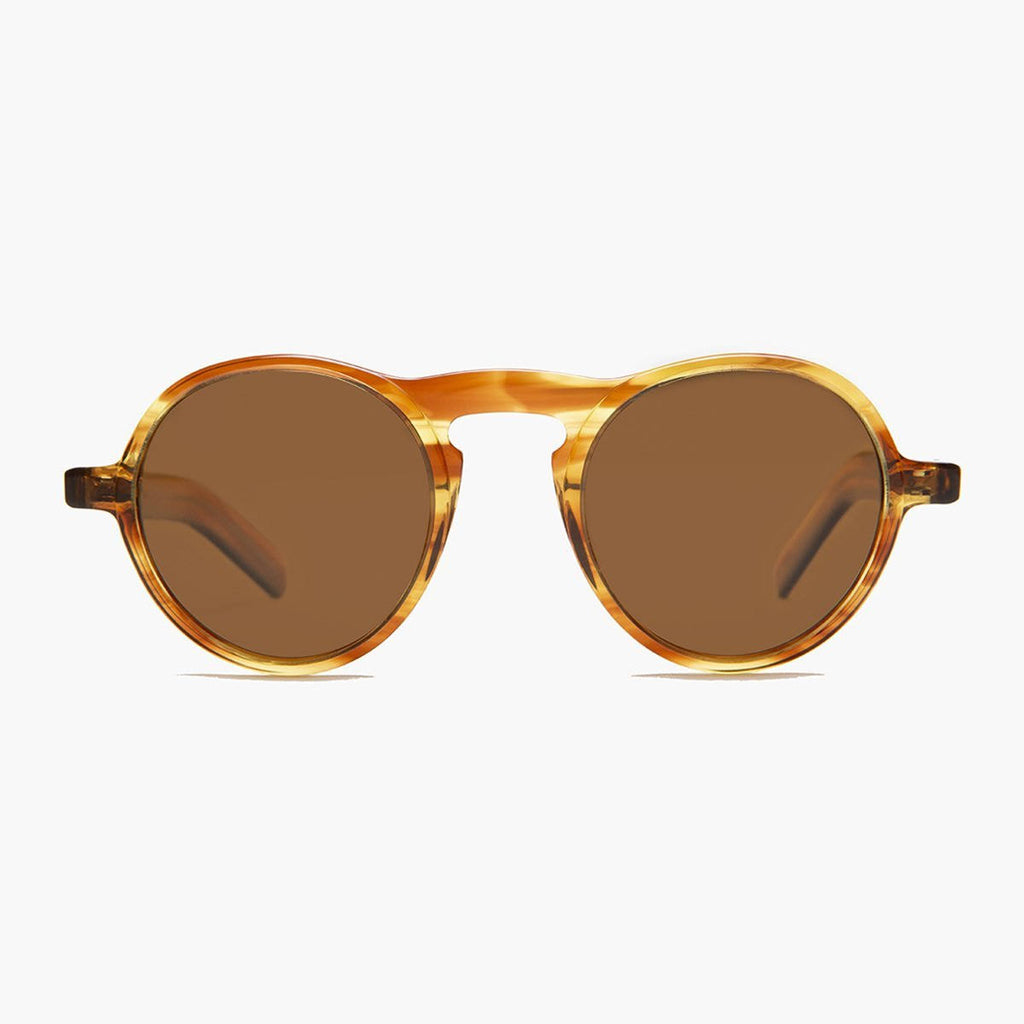Round Retro Sunglass with Polarized Lens O868012