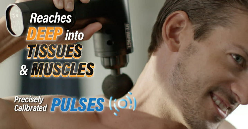 Cordless Deep Tissue Muscle Massager V1286