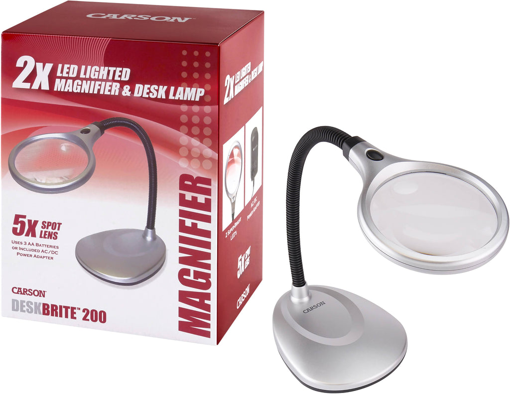 LED Magnifier Desk Lamp O9336
