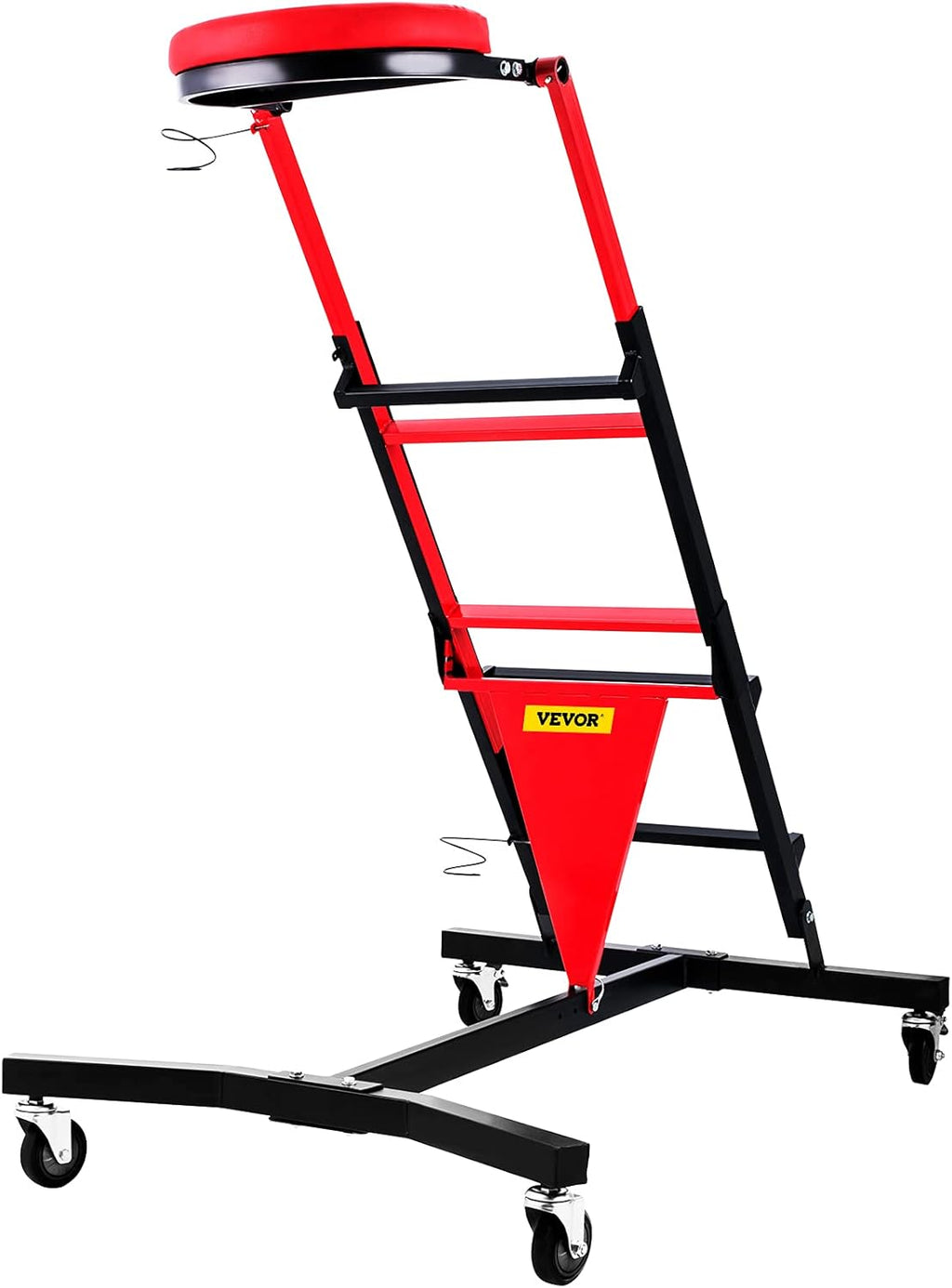 Adjustable Height Foldable Engine Creeper with Four 4 inches Casters T847038