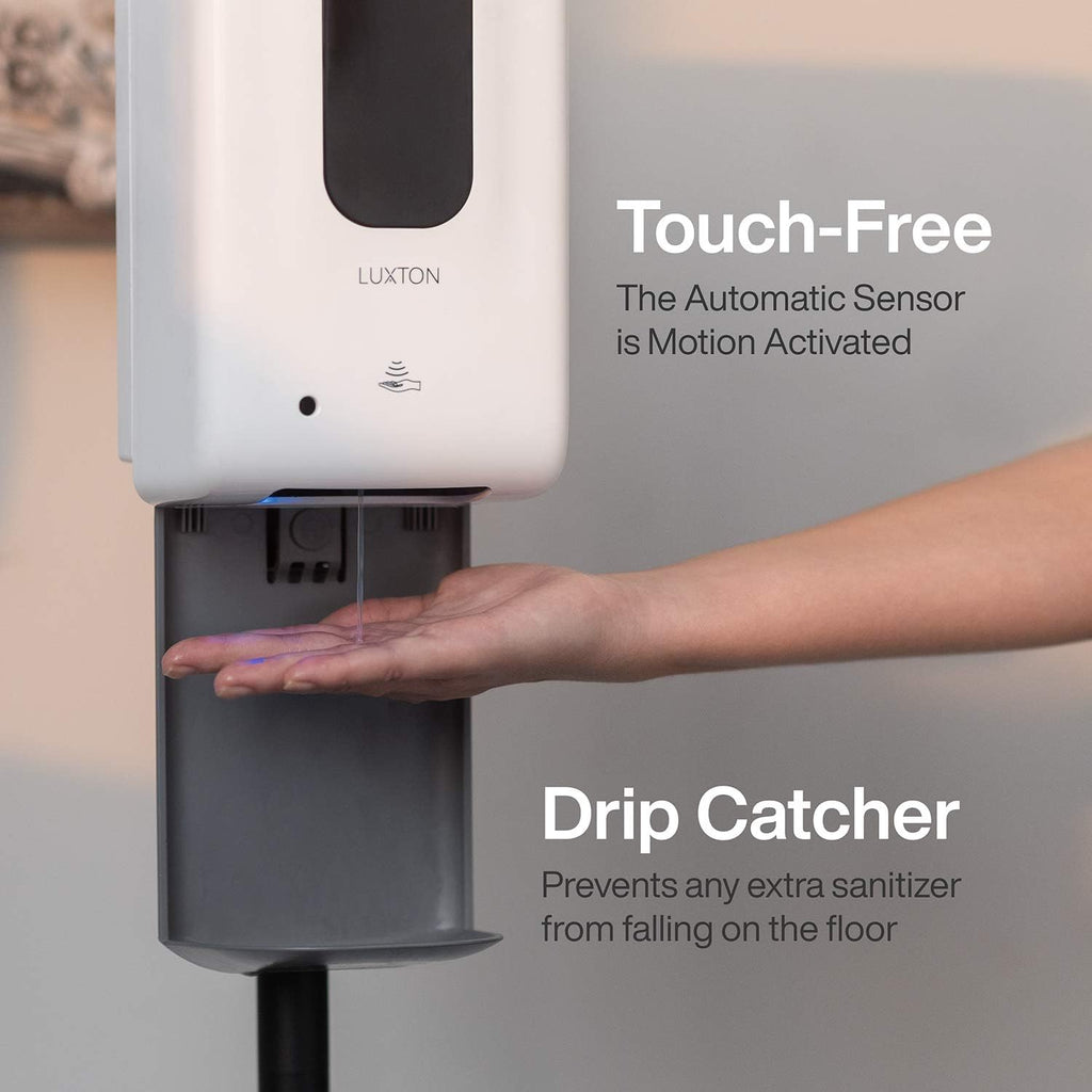 10 Pack Touchless Automatic Hand Sanitizer Dispenser with 1200ml Bottle K68495