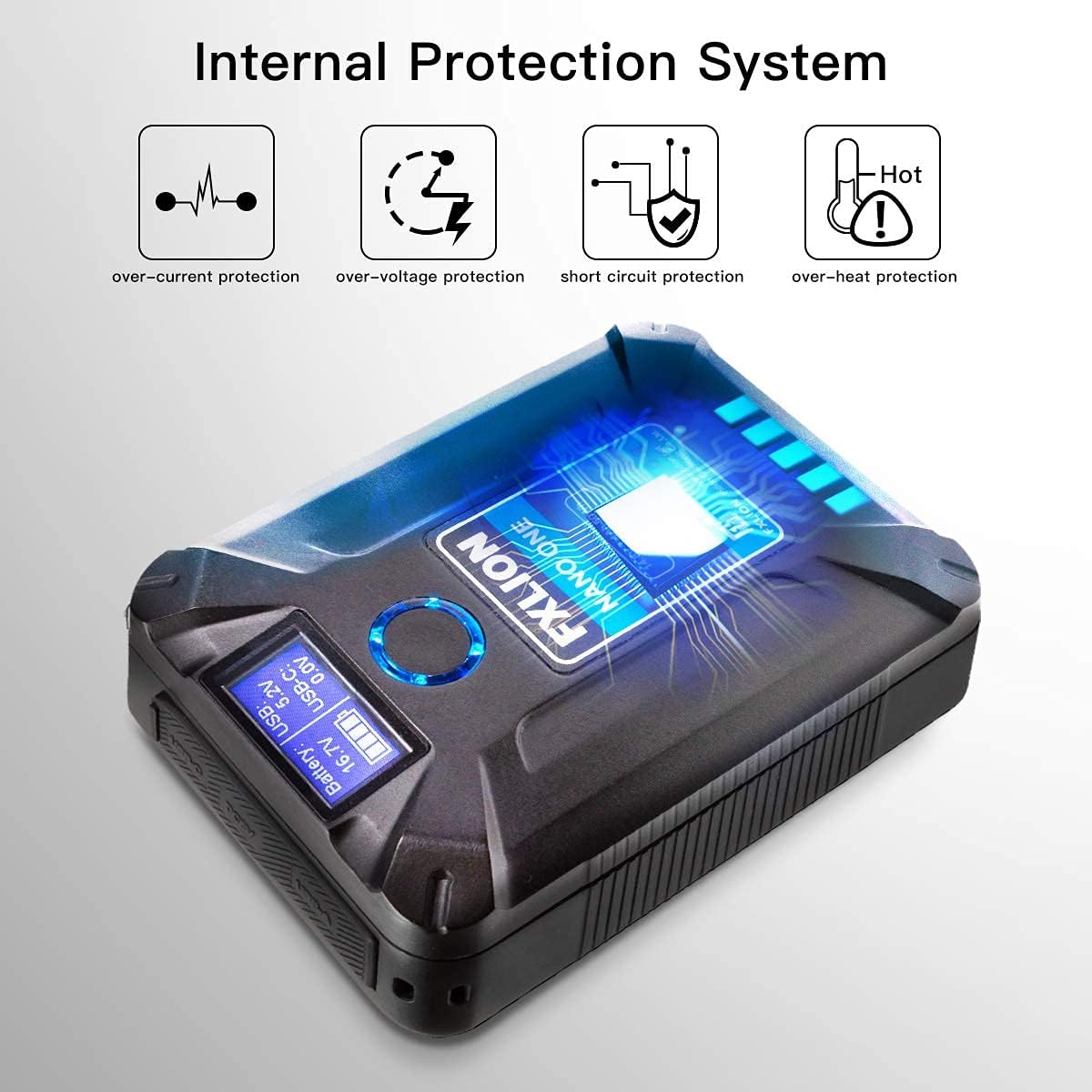 V Mount Battery 3400mAh with D-TAP, USB-C, USB-A, Micro USB Plugs R1313