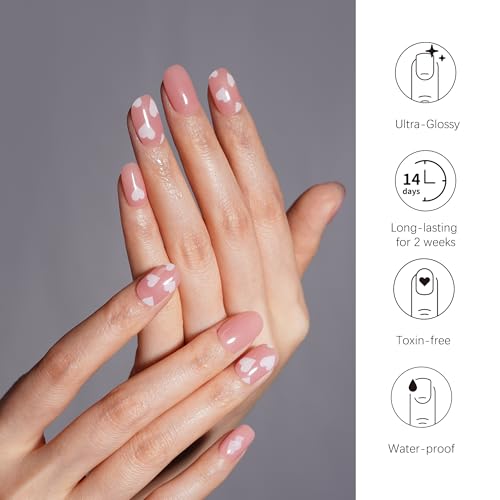 Semi Cured Gel Nail Strips 28 Stickers G94620
