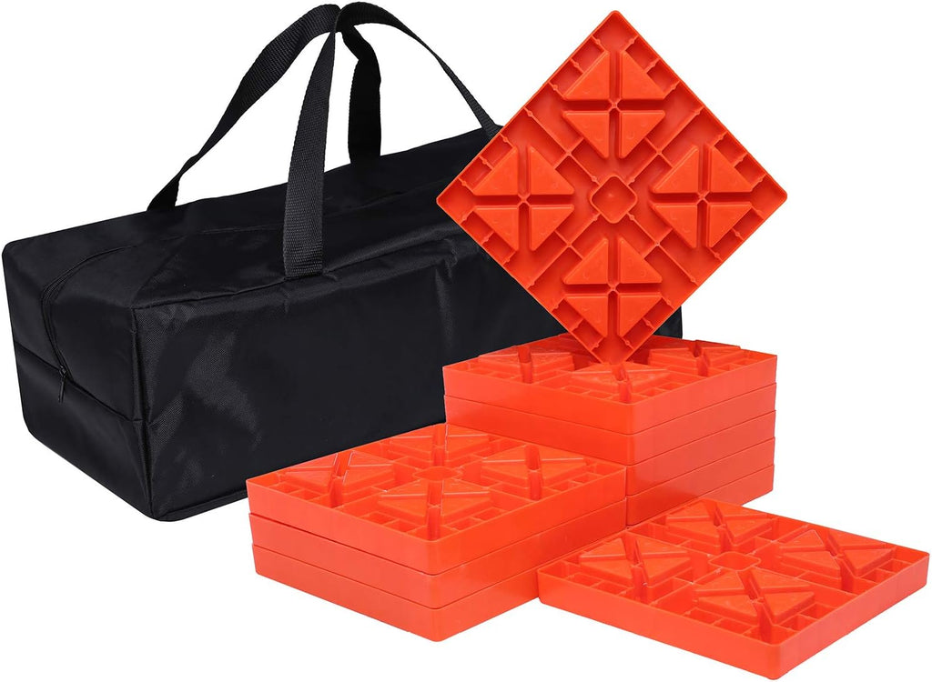 Camper Leveling Blocks 10 Pack with Carrying Bag X13435