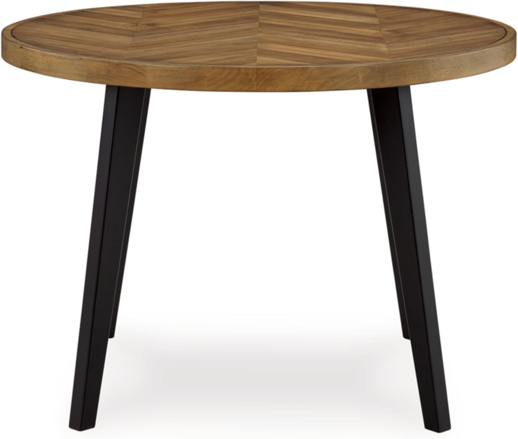 Black Dining Table and 4 Chairs Set of 5 C881