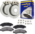 Front Brake Calipers Rotors Ceramic Pads X806