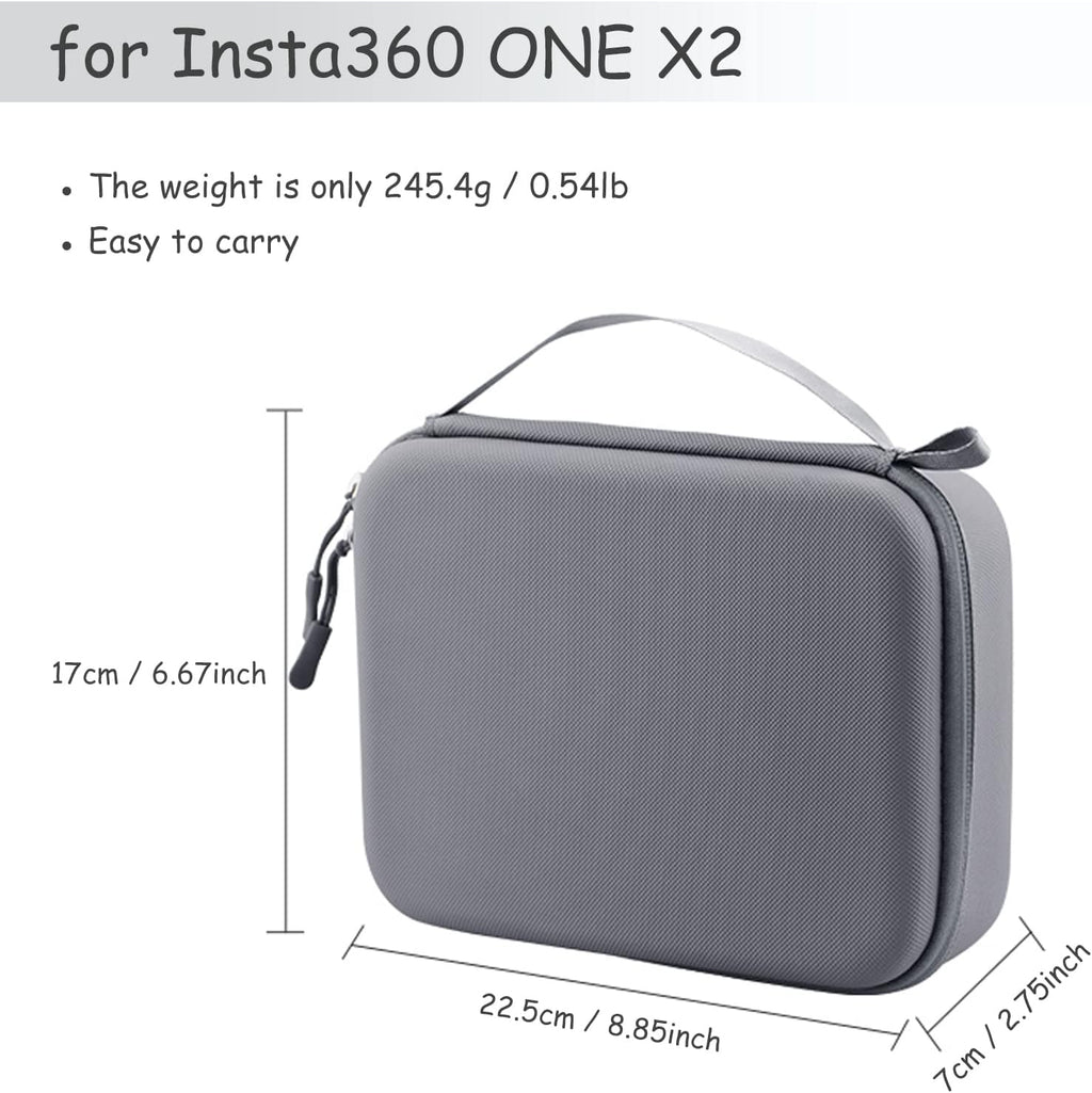 Grey EVA Camera Carrying Case J878
