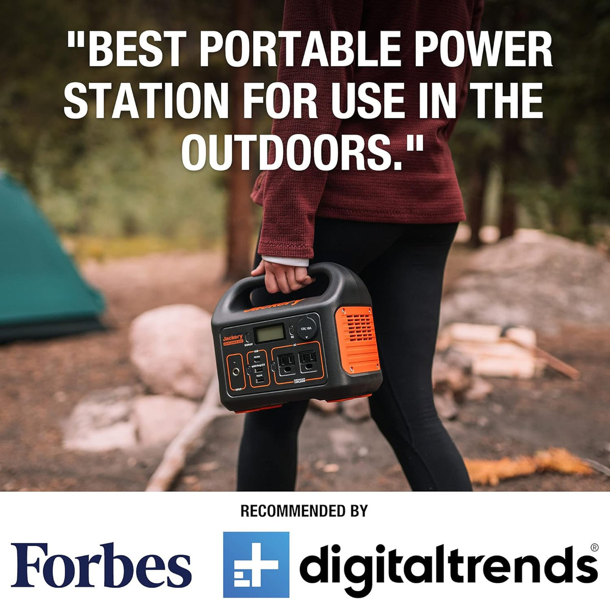 293Wh Portable Lithium Power Station with 300W AC Outlet O380