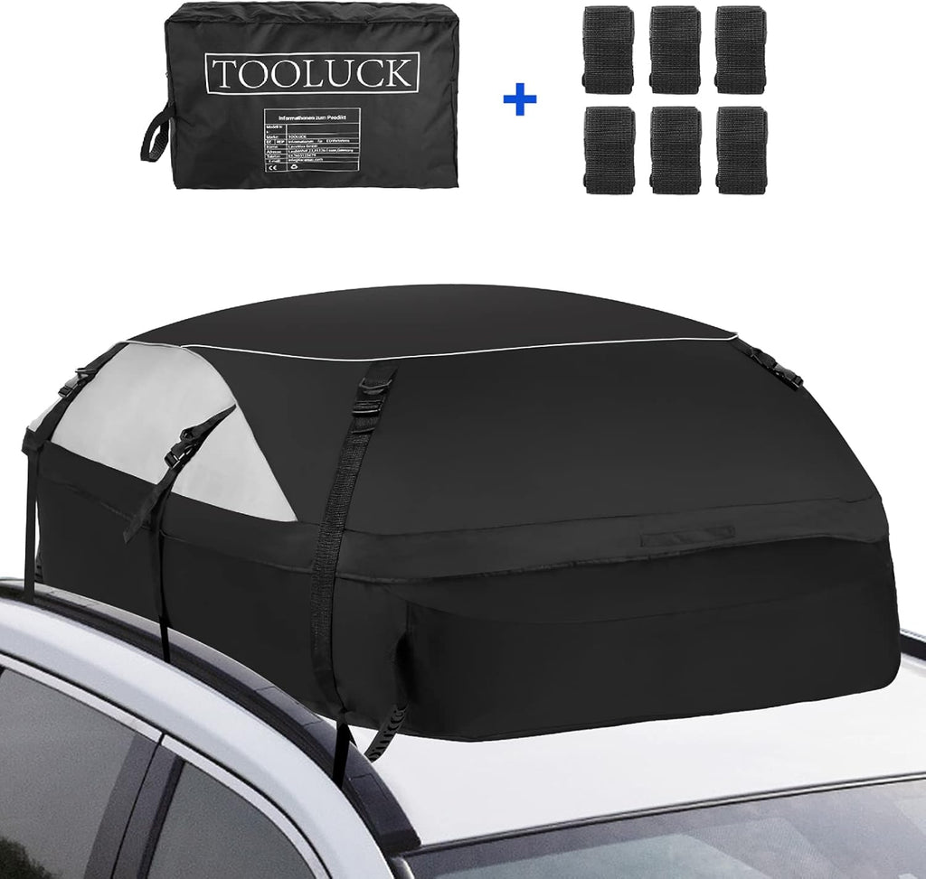 20 Cubic Waterproof Rooftop Cargo Carrier with Straps C655268