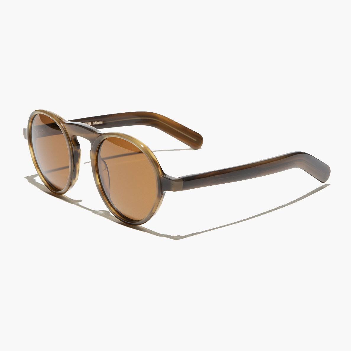 Round Retro Sunglass with Polarized Lens O868012